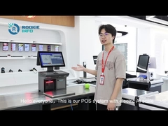 15.6 인치 모니터 터치 스크린 POS 시스템 터미널 POS 시스템 모두 하나